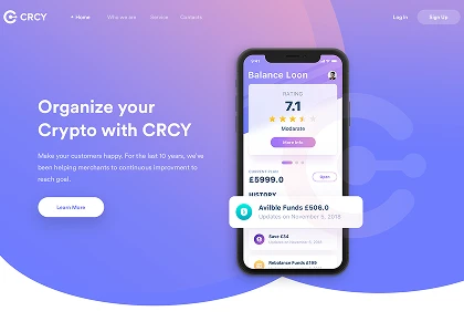 CRCY website design